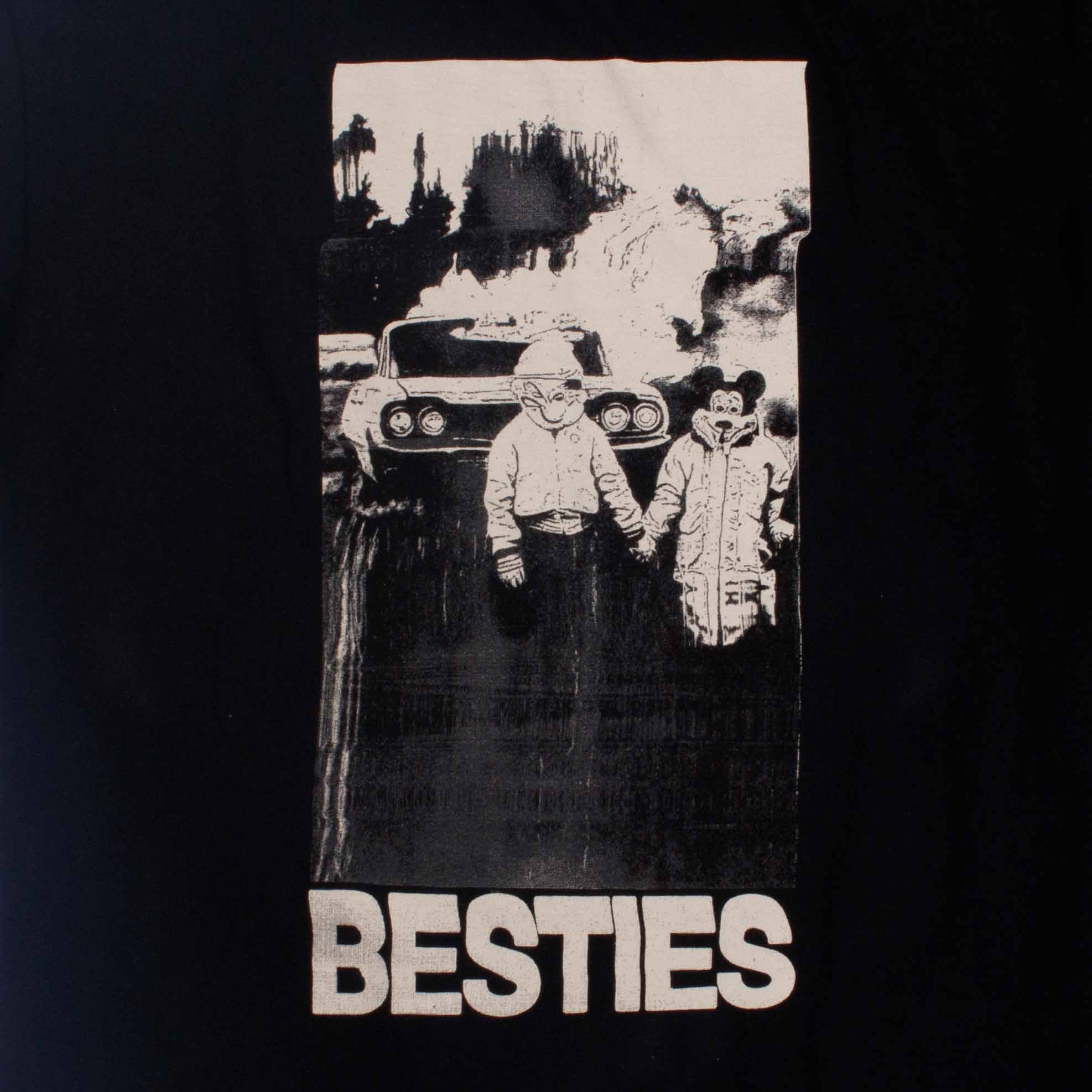 Besties black tee