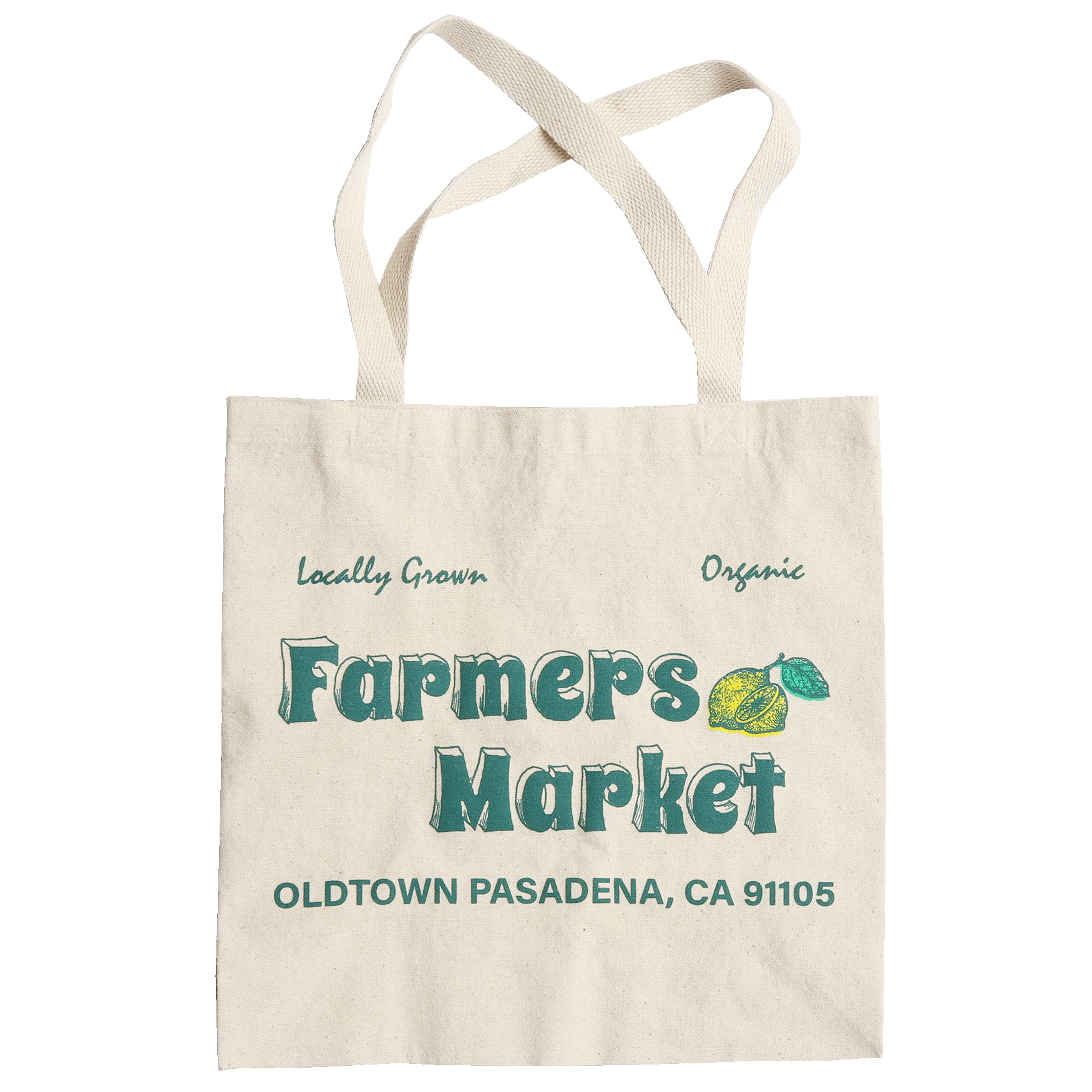 Altru Apparel Tote bags. Farmers Market tote bag front.