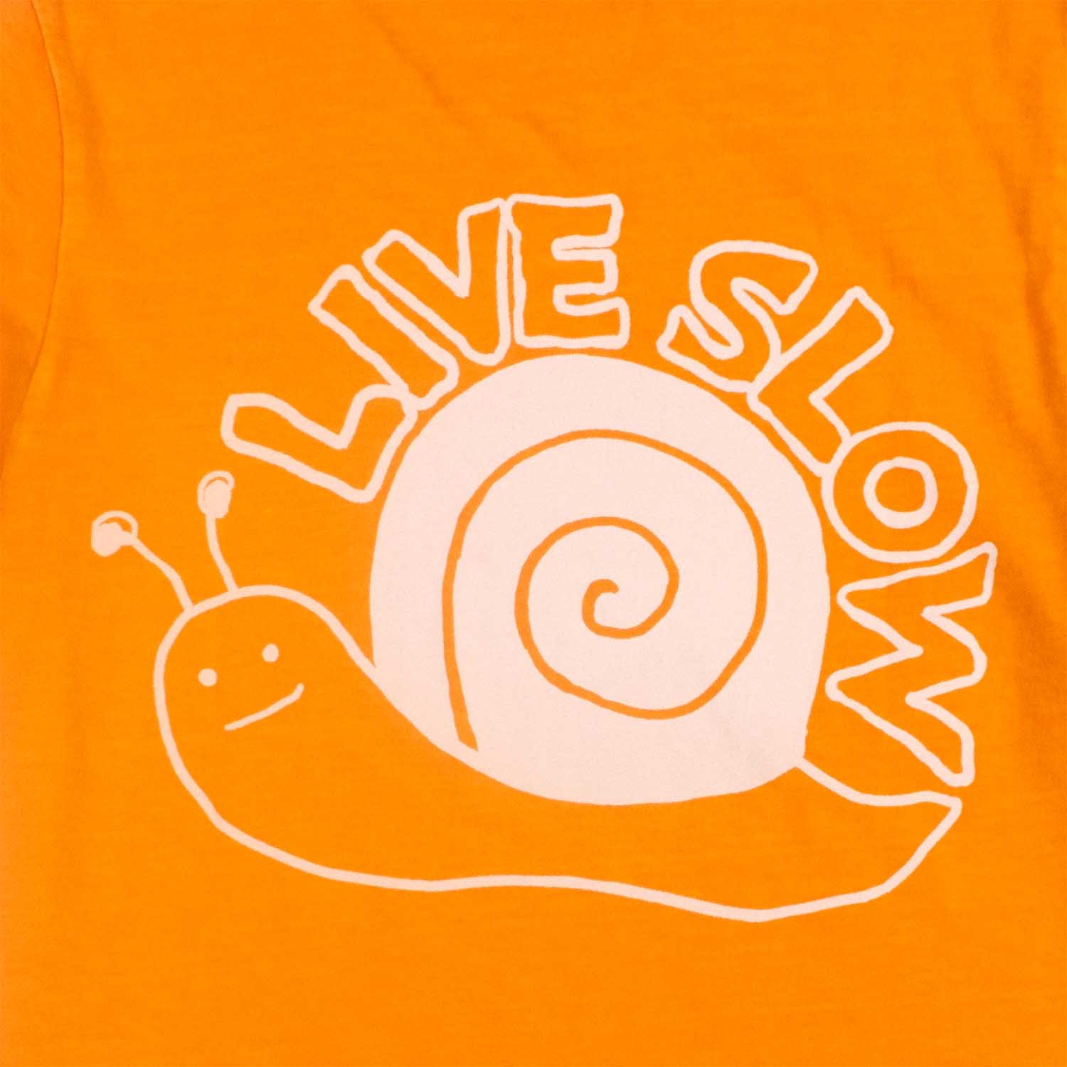 LIVE SLOW SNAIL tee