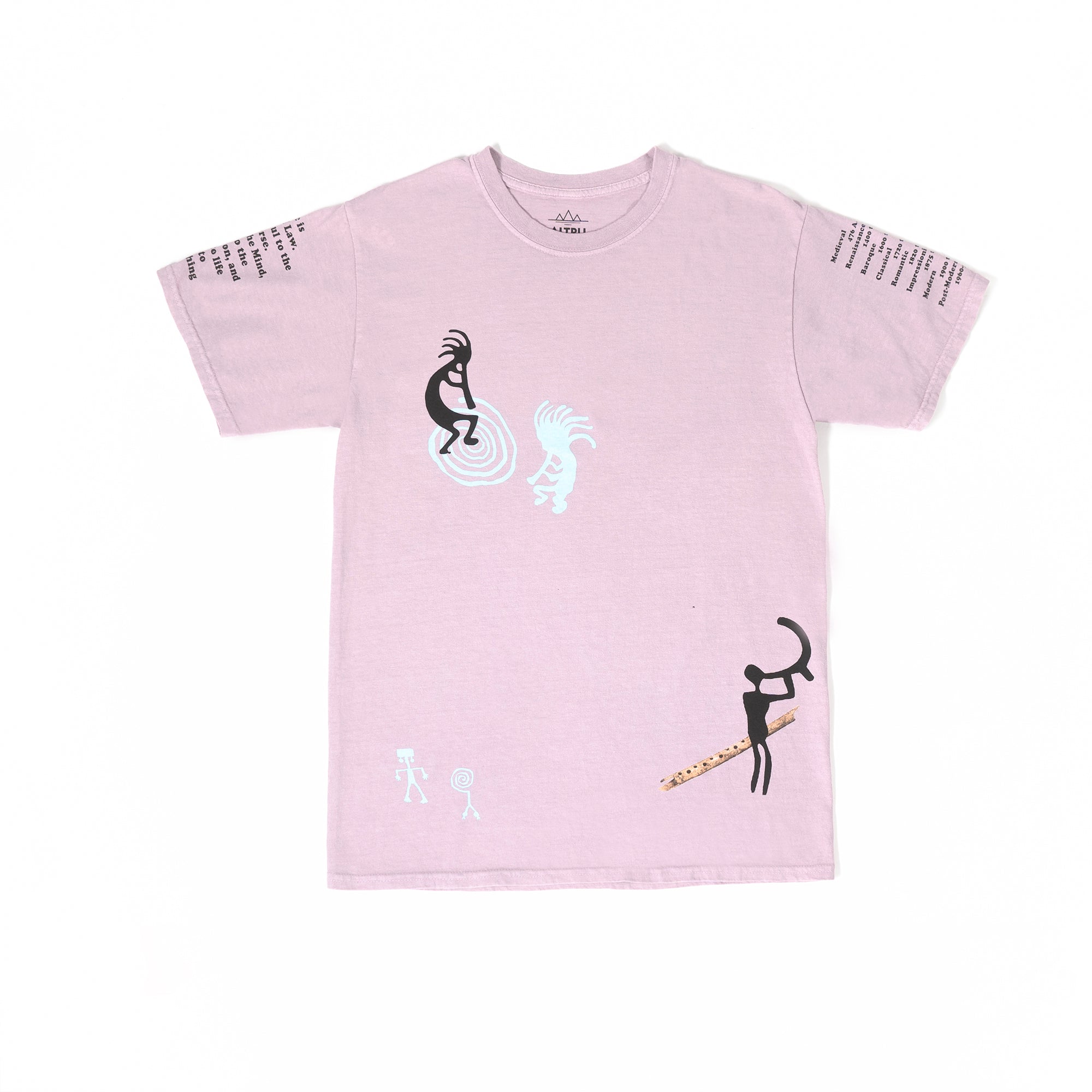 New Primitive orchid graphic tee