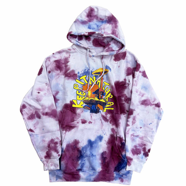 hardwood dye hoodie