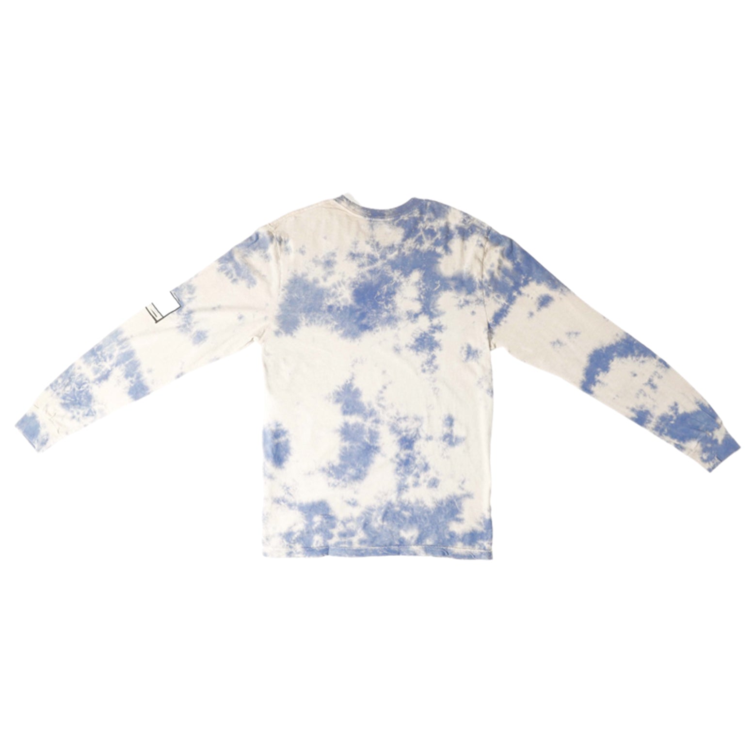 Beginning of the End cloud-tie-dye long sleeve tee