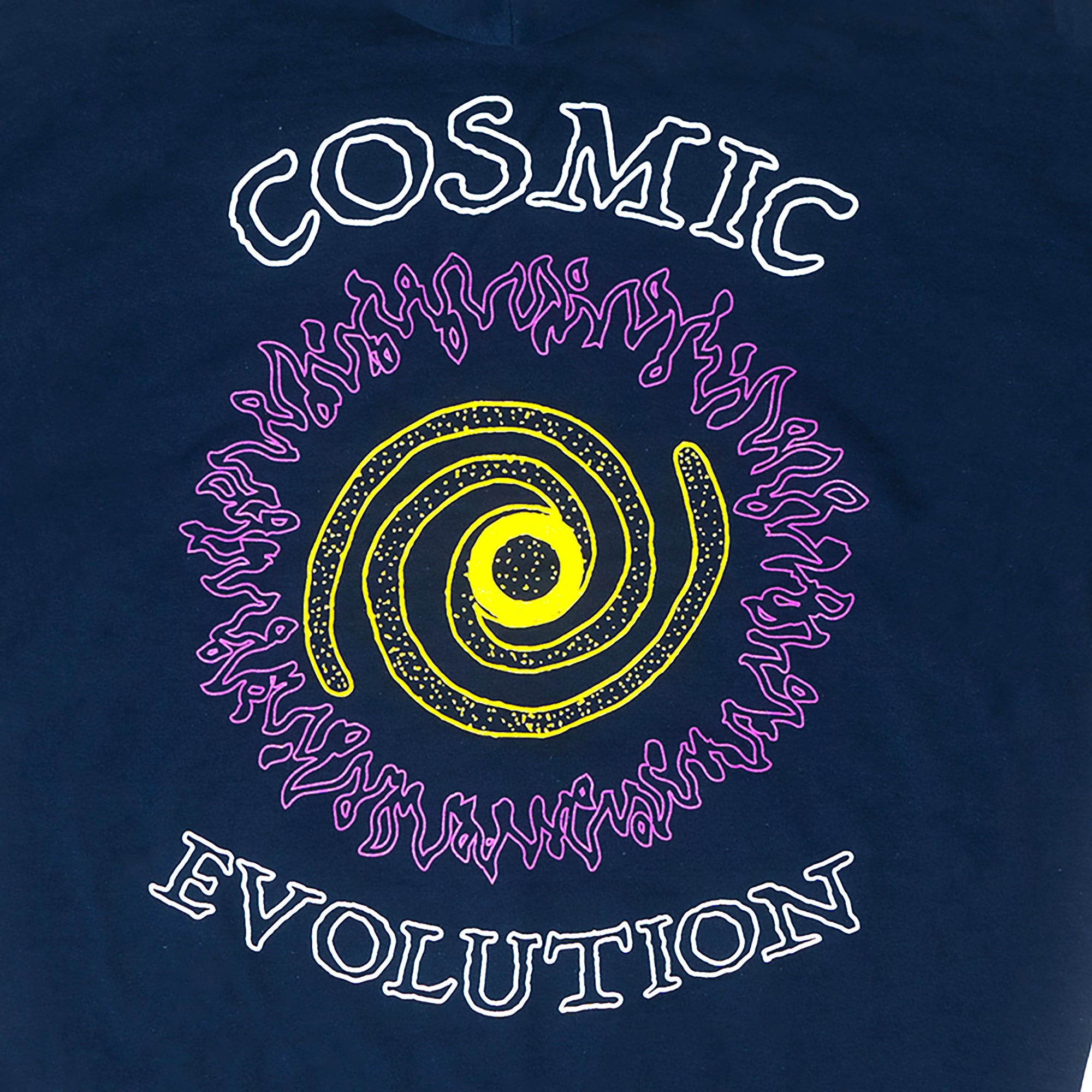 Cosmic Evolution Relaxed Fit Hoodie Sweatshirt