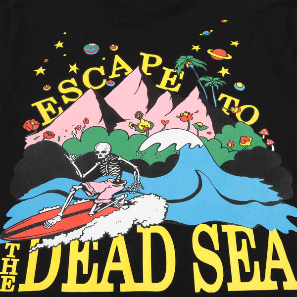 【AEAE】ESCAPE ROUTE T-SHIRTS [BLACK] aeae Escape Route T-Shirts- White | International Store